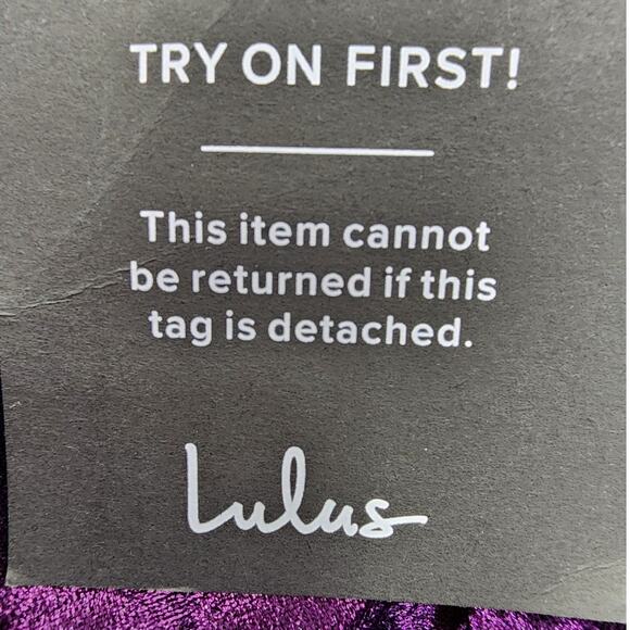 NEW Lulus Dress Womens XS Purple Muse Moment Crushed Velvet One-Shoulder Mini - Picture 4 of 11